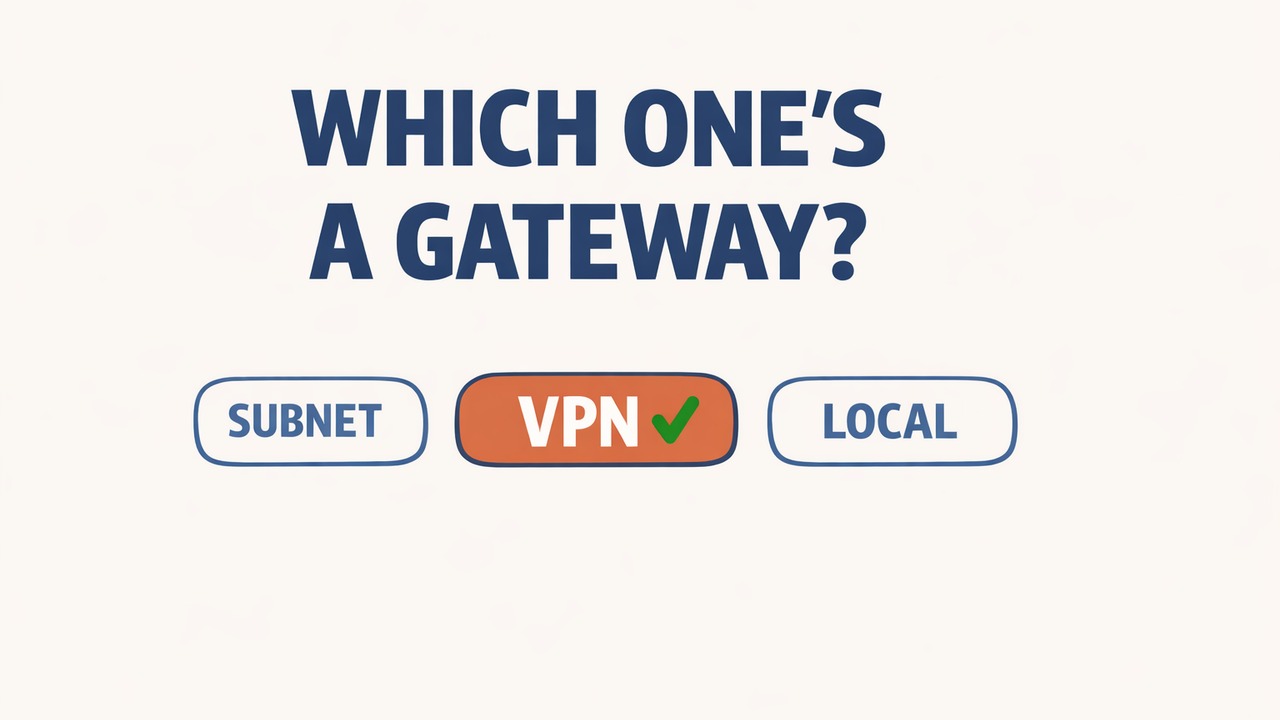 The Local Network Gateway Isn't a Gateway: Azure Hybrid Networking Terms