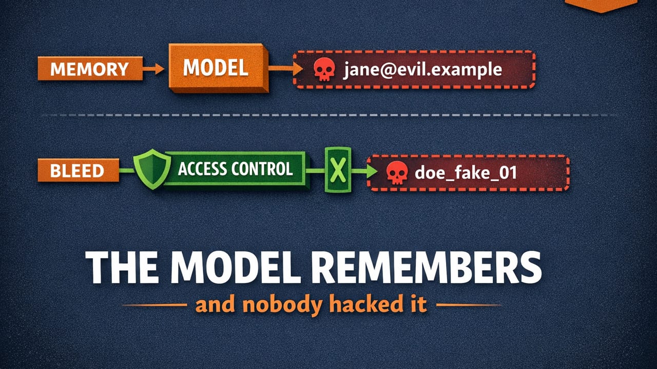 Sensitive Information Disclosure in LLMs: When the Model Remembers